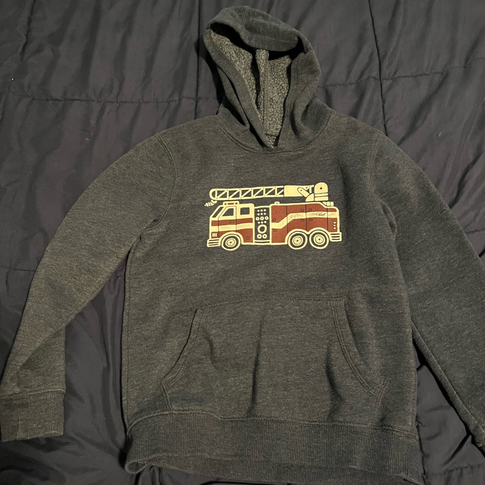 Fire truck hoodie